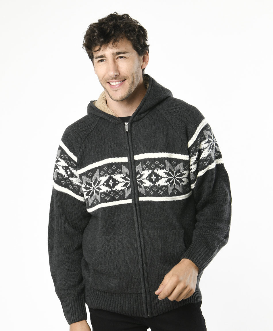 Sweater hombre copos