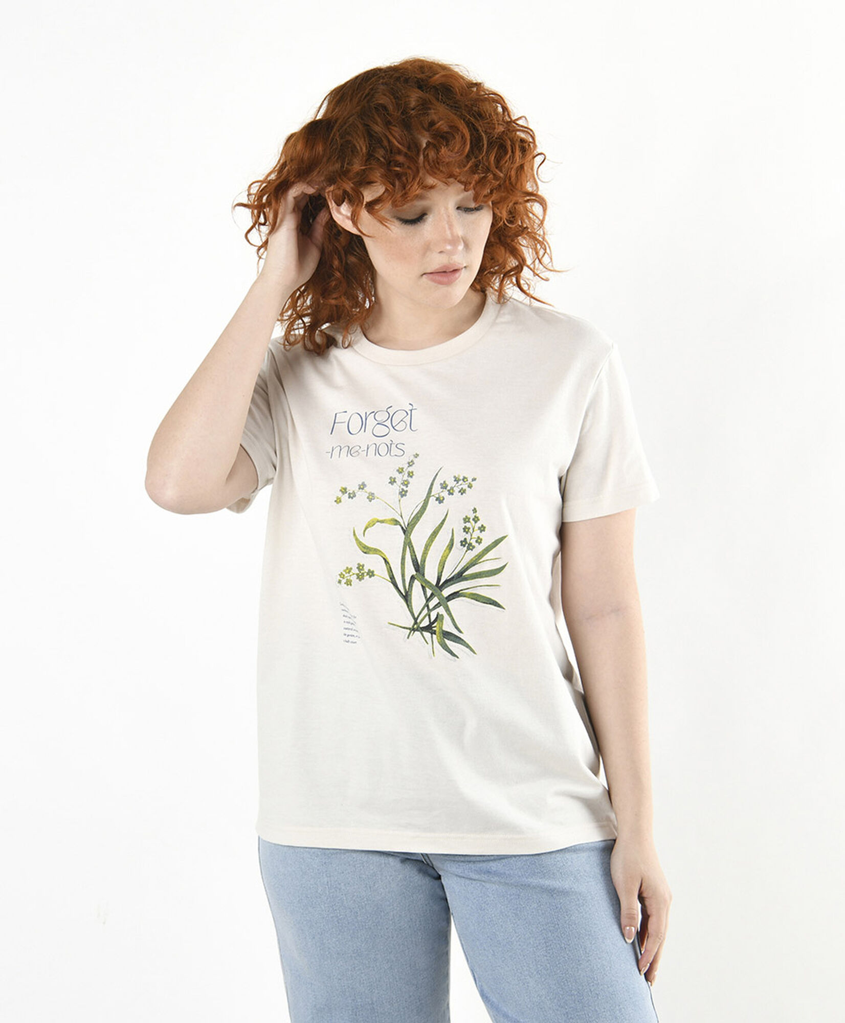 Polera estampado florcitas Polera estampado florcitas
