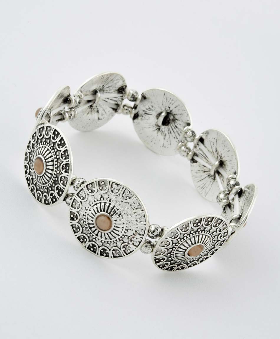 Pulsera mujer c&iacute;rculos grandes 1 pieza