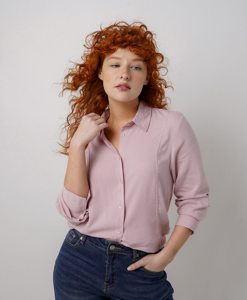 Blusa mujer full pink