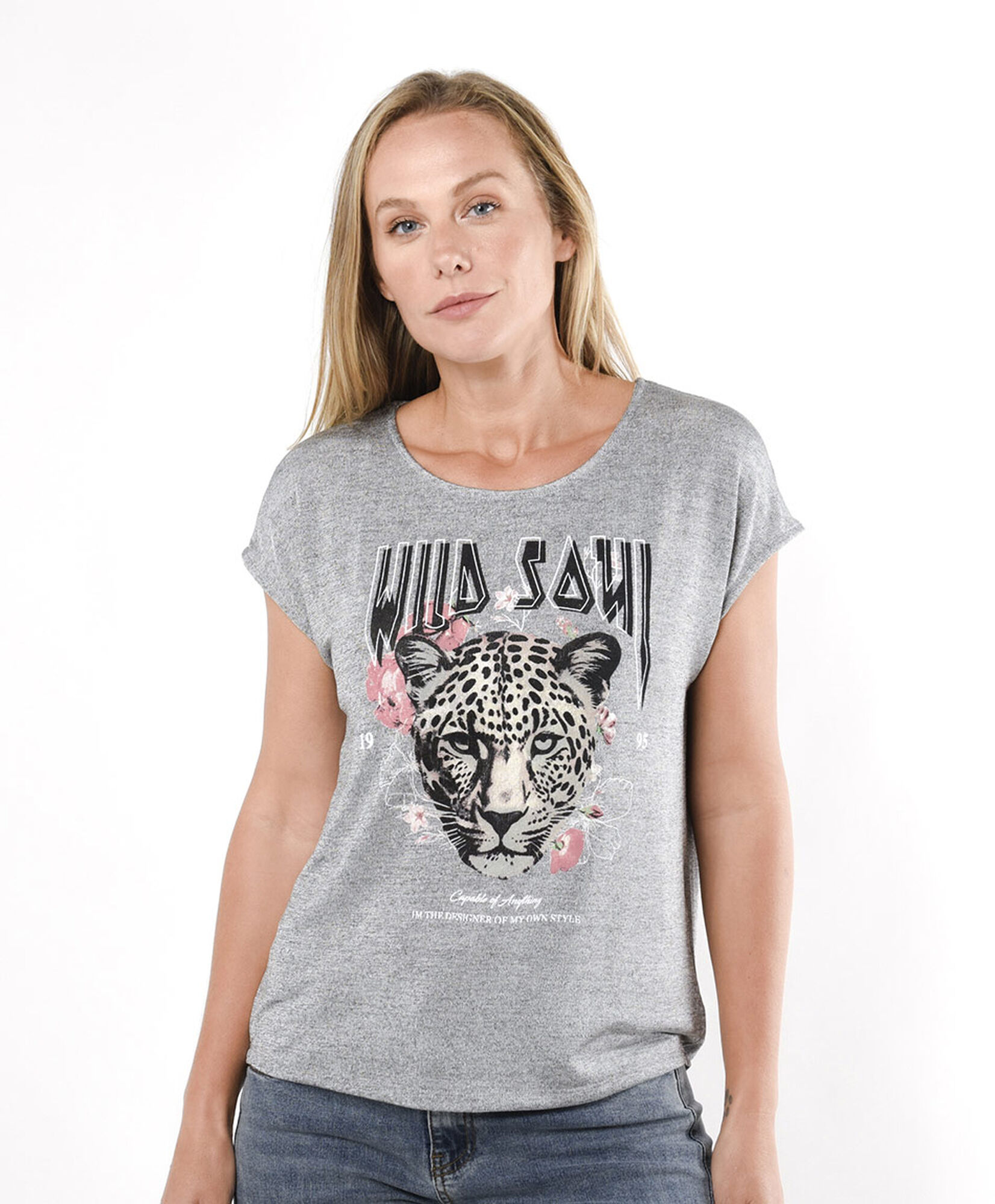 Polera mujer leopardo wild Polera mujer leopardo wild
