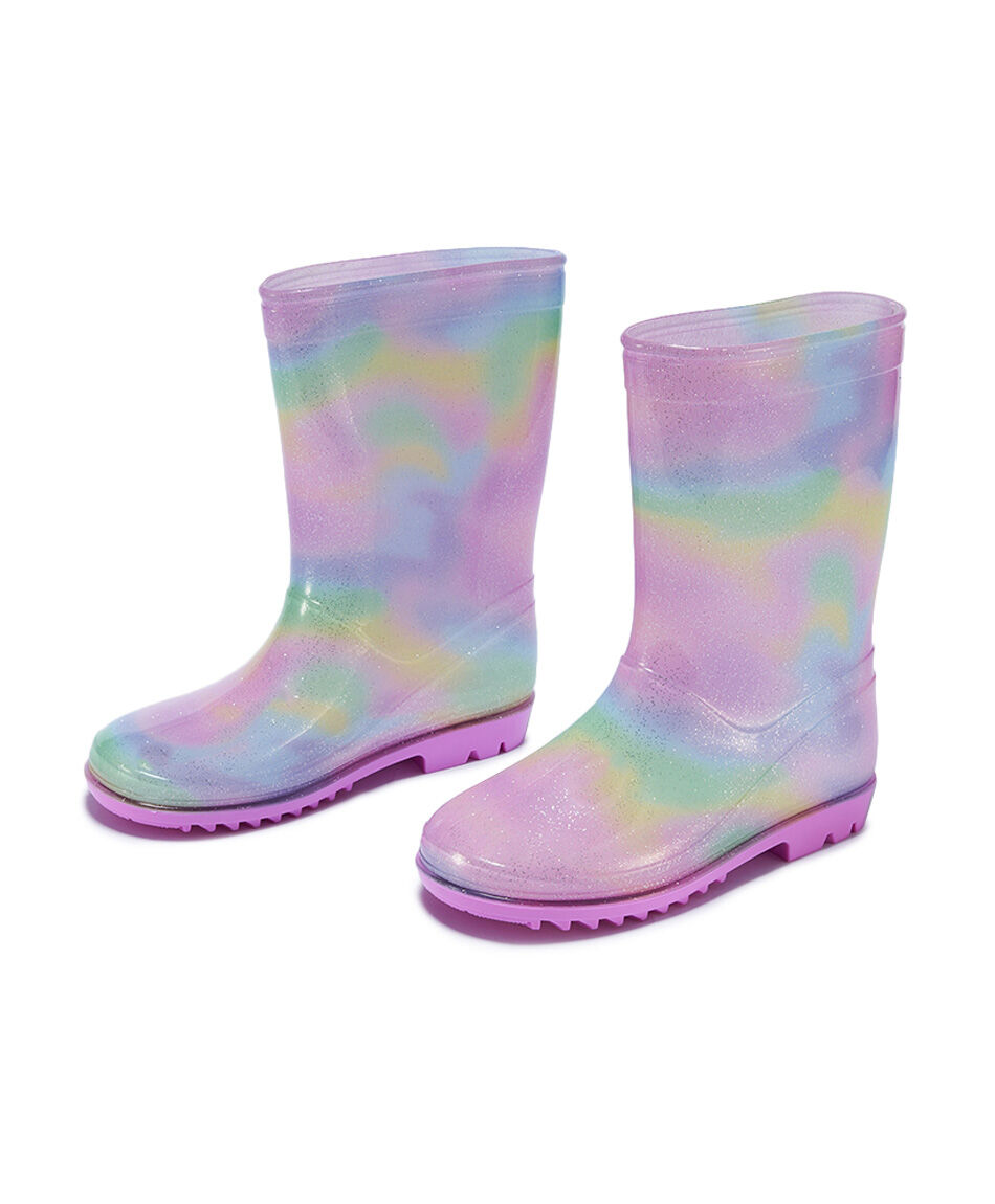 Bota infantil (25 a 36) agua unicornio