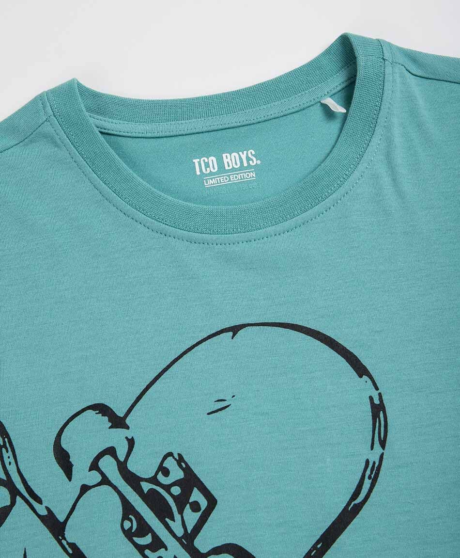 Polera ni&ntilde;o skates