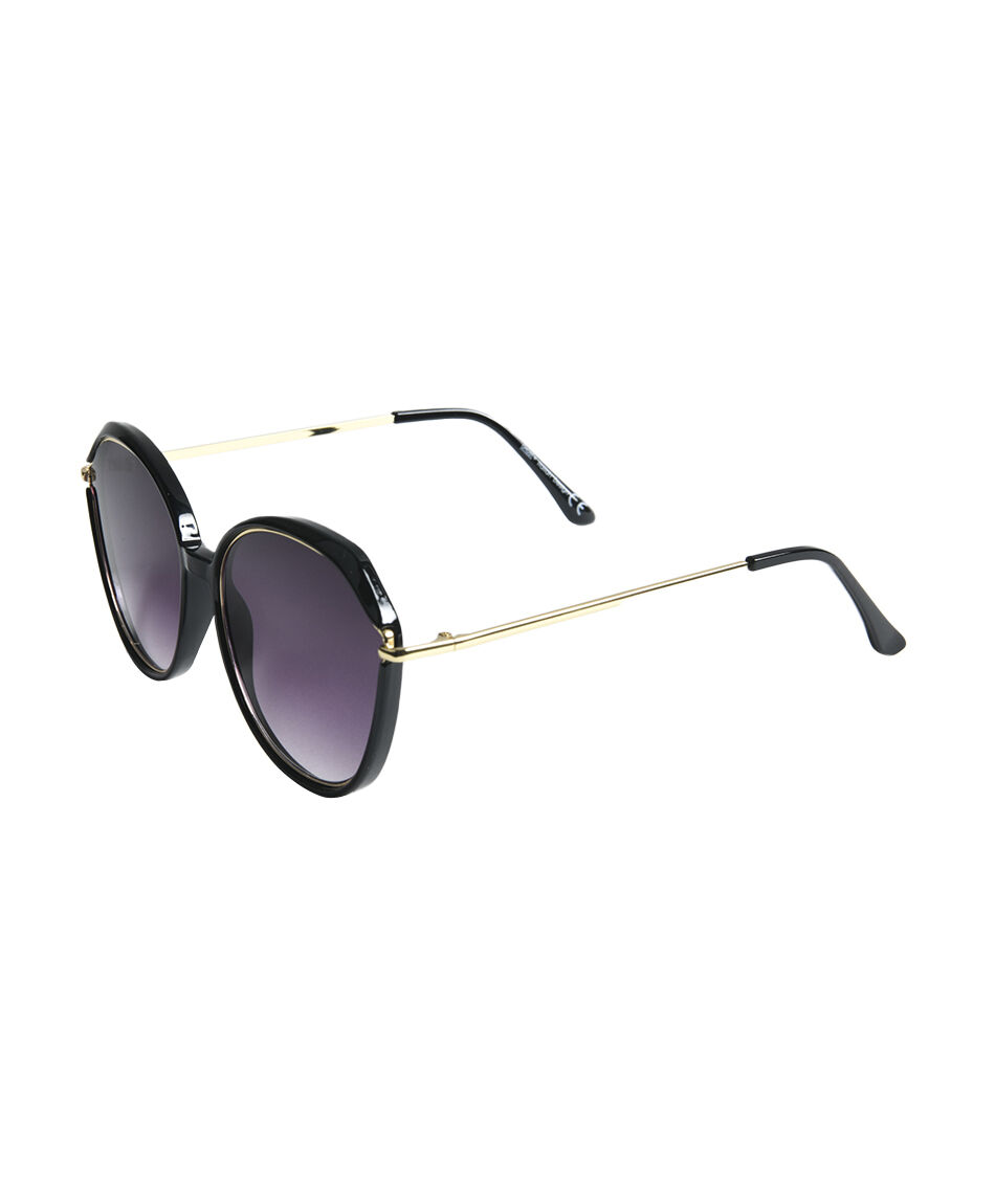 Lentes mujer redondo degrad&eacute; protecci&oacute;n uv