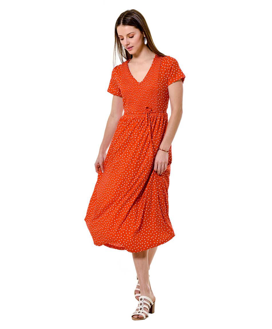 Vestido lunares