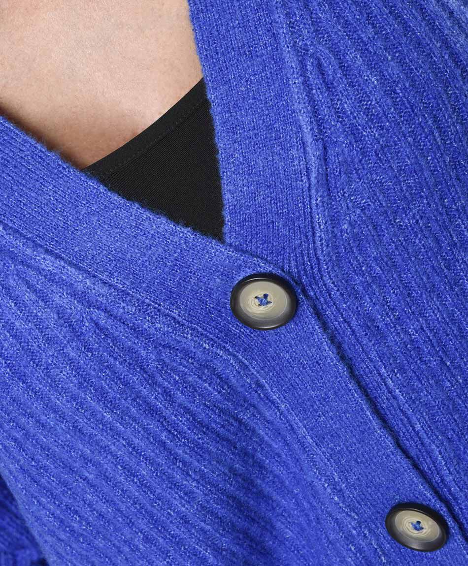 Cardigan mujer canal&eacute; vertical