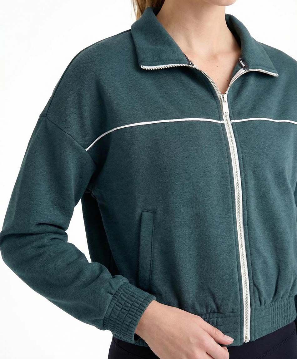 Poler&oacute;n deportivo mujer linea white