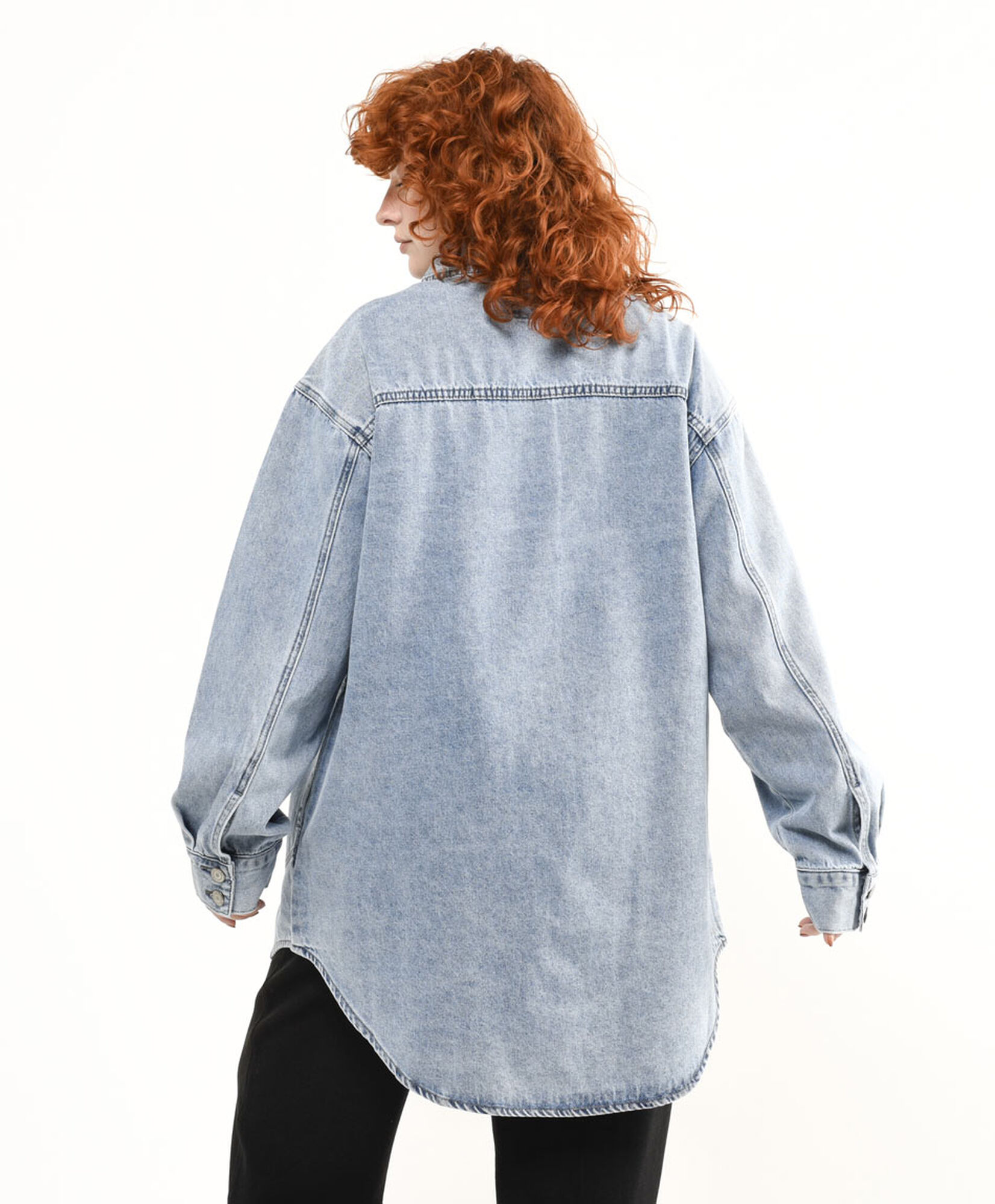 Chaqueta mujer denim larga Chaqueta mujer denim larga