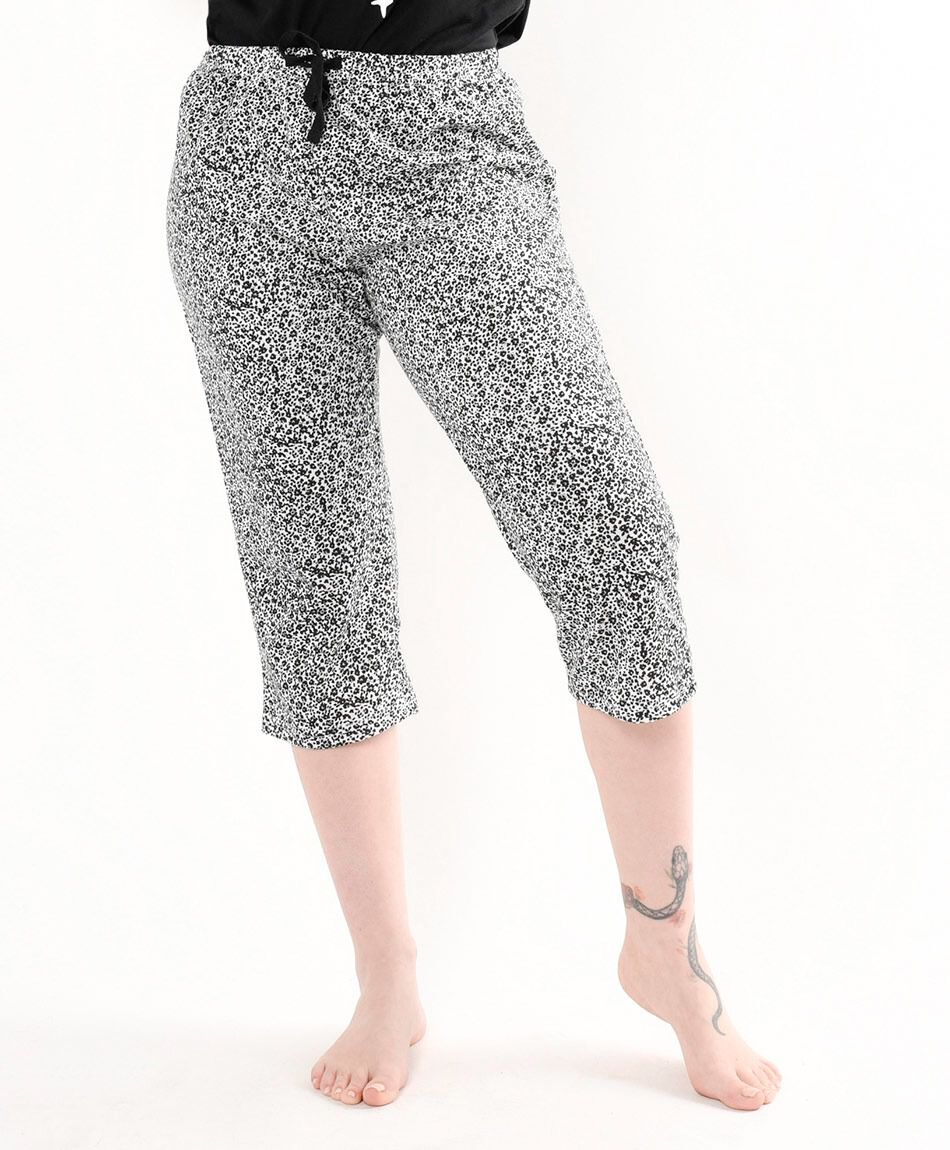 Pijama mujer gatito capri