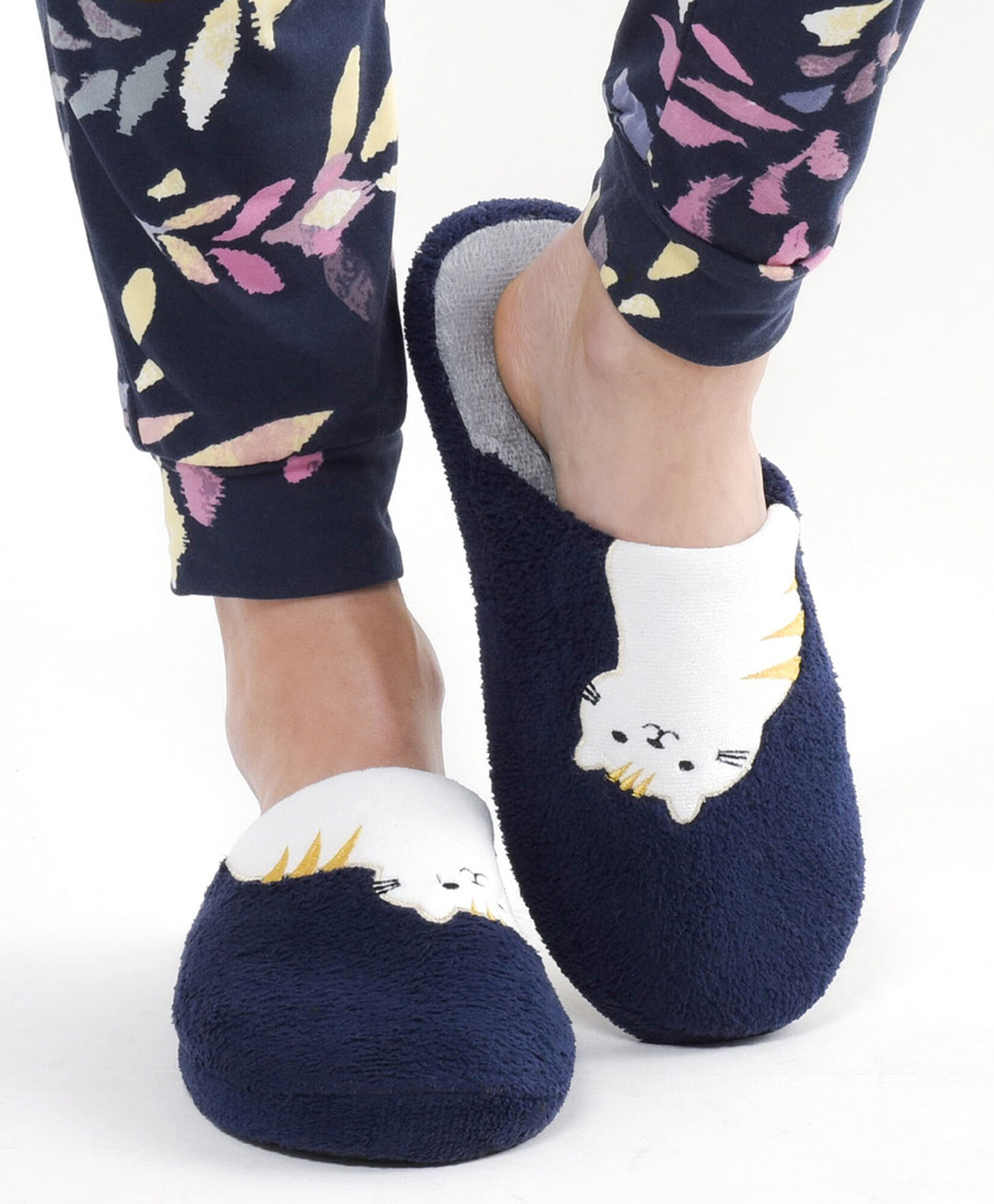 Pantufla mujer gatito Pantufla mujer gatito