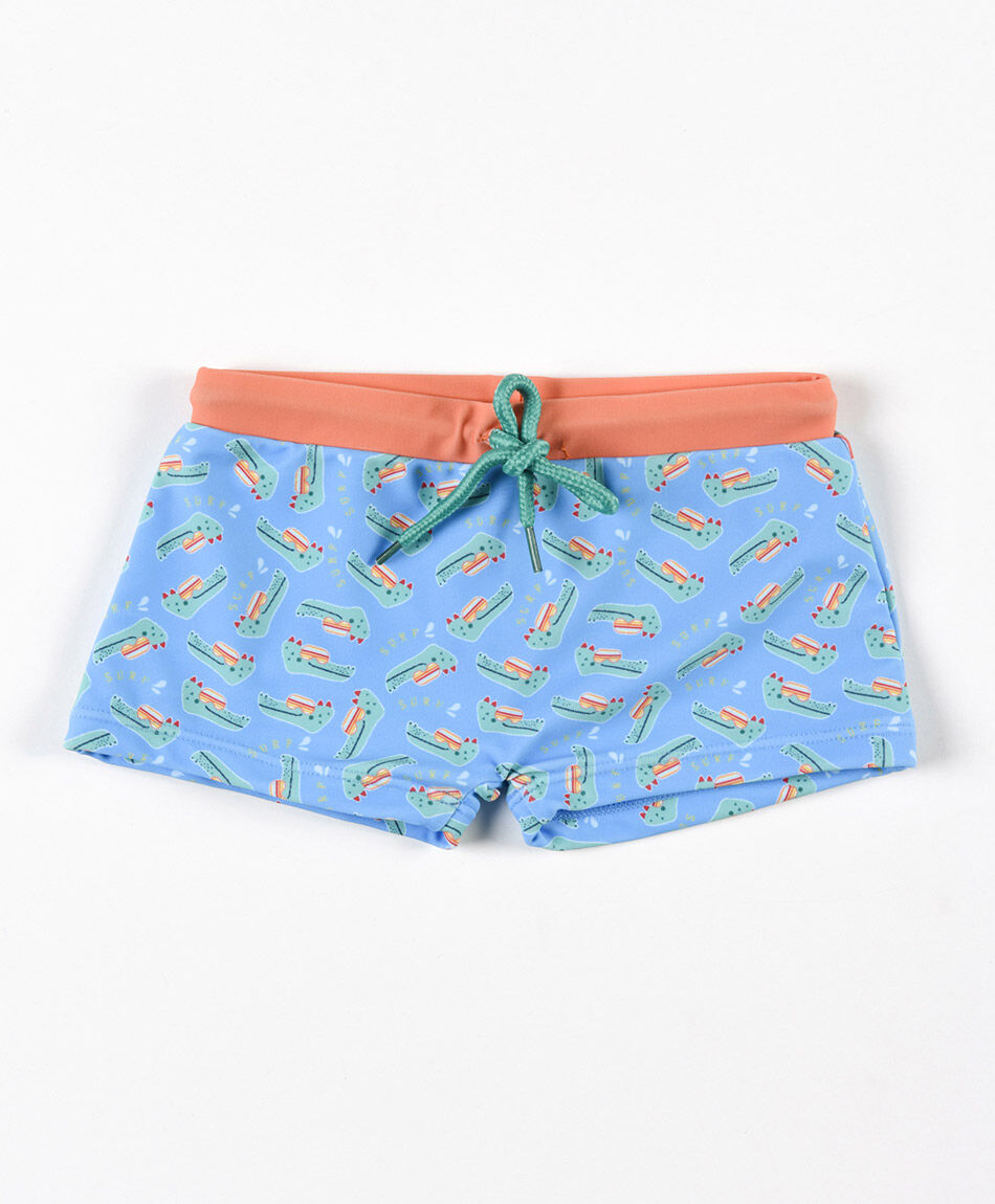 Traje de ba&ntilde;o beb&eacute; cocodrilos