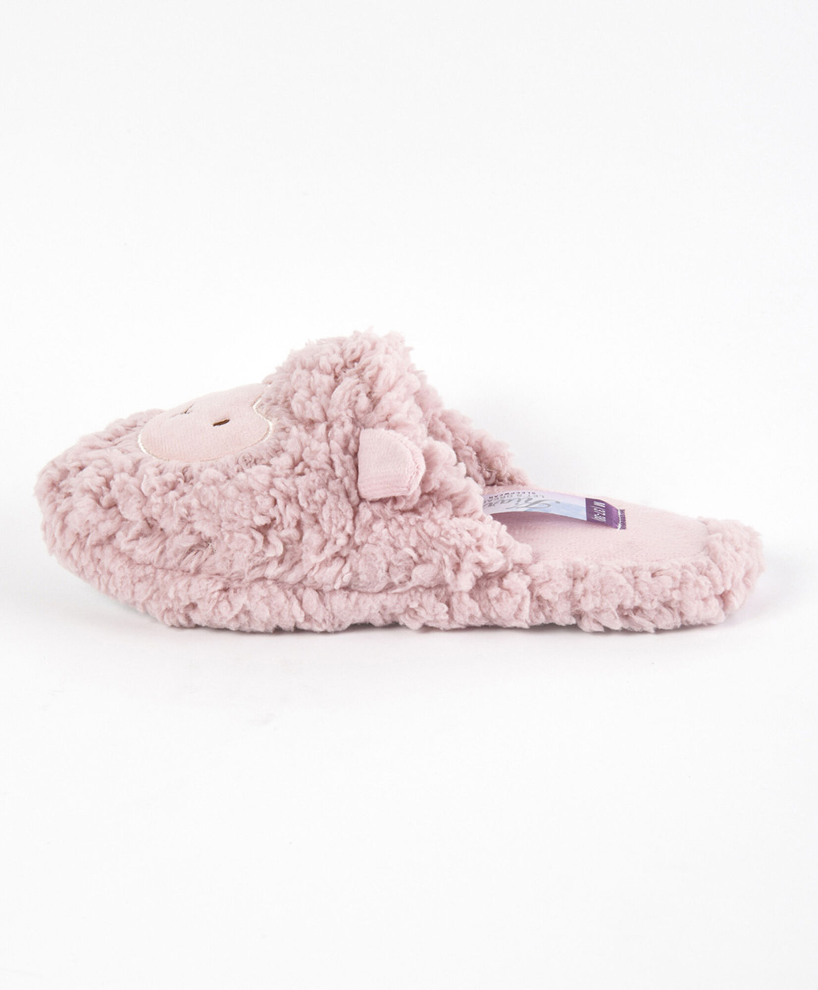 Pantufla mujer corderito rosado Pantufla mujer corderito rosado
