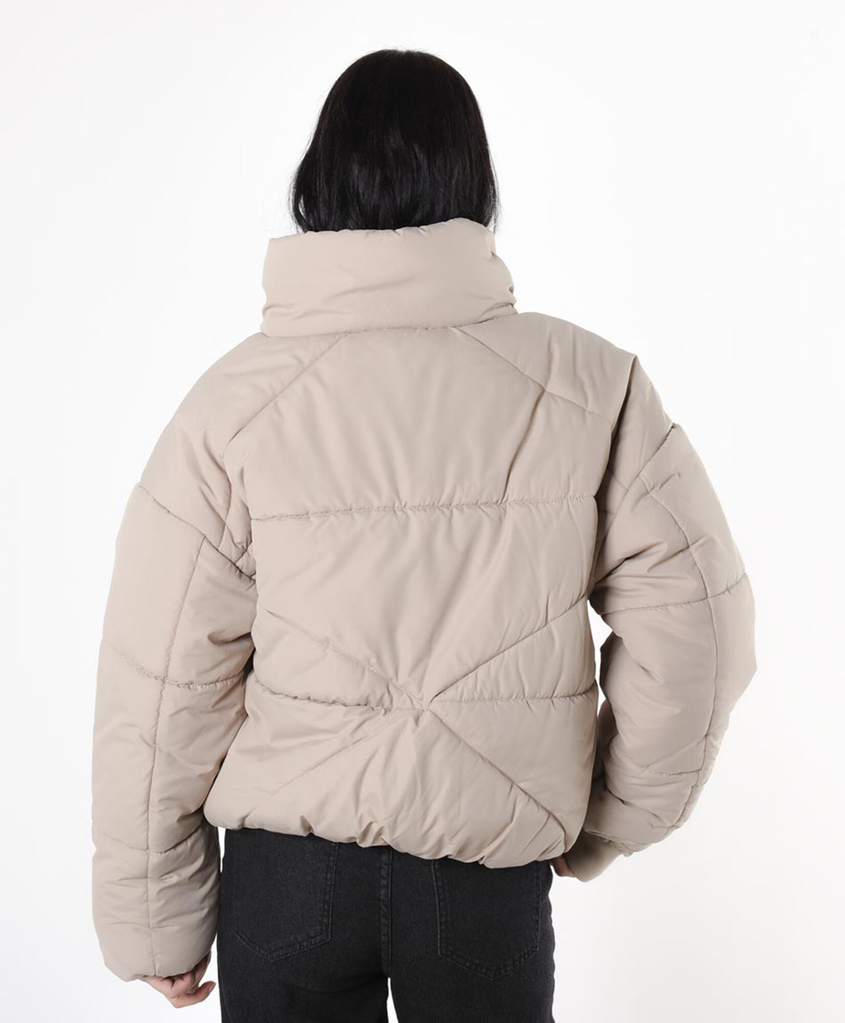 Parka mujer puffa beige Parka mujer puffa beige
