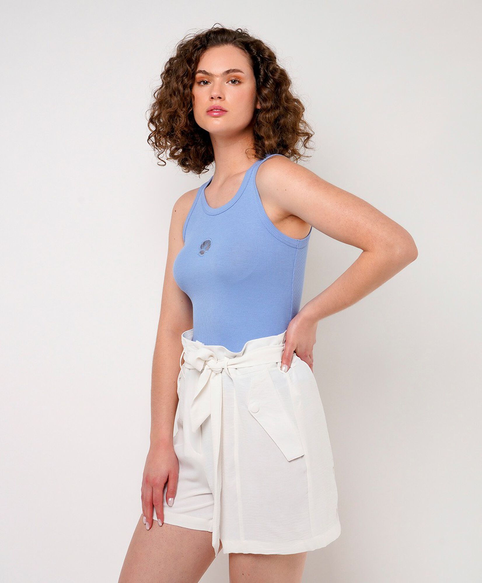 Short mujer bolsillo botones Short mujer bolsillo botones