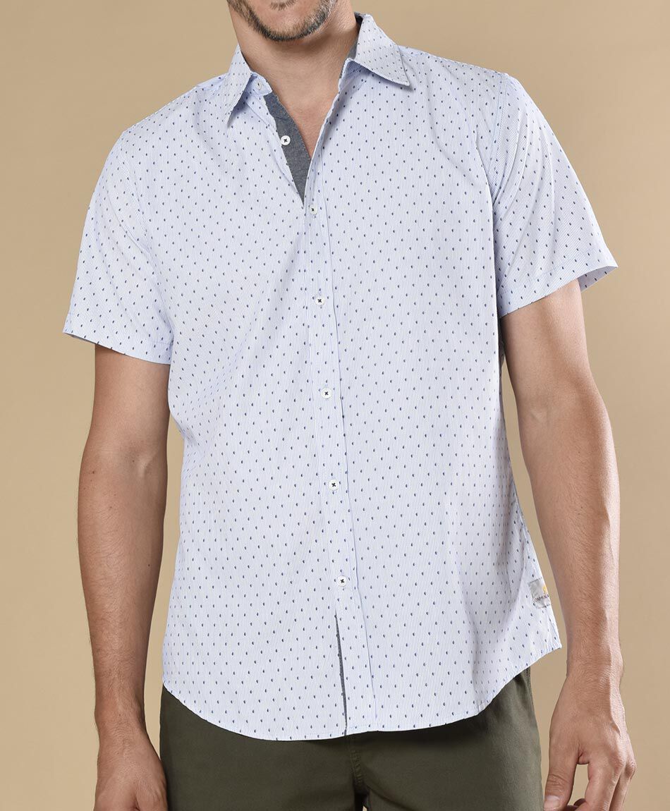 Camisa hombre puntos