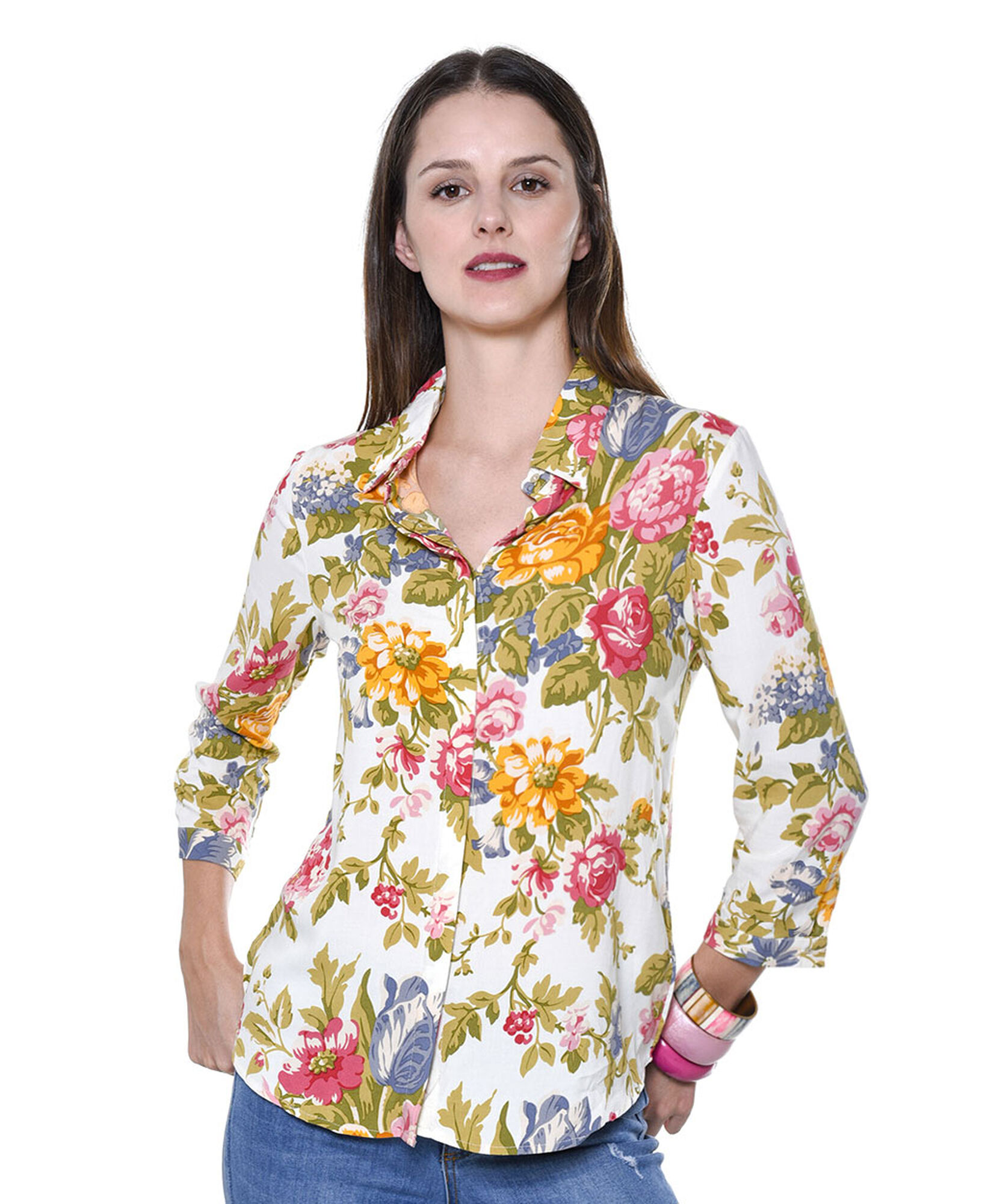 Blusa estampada flores Blusa estampada flores