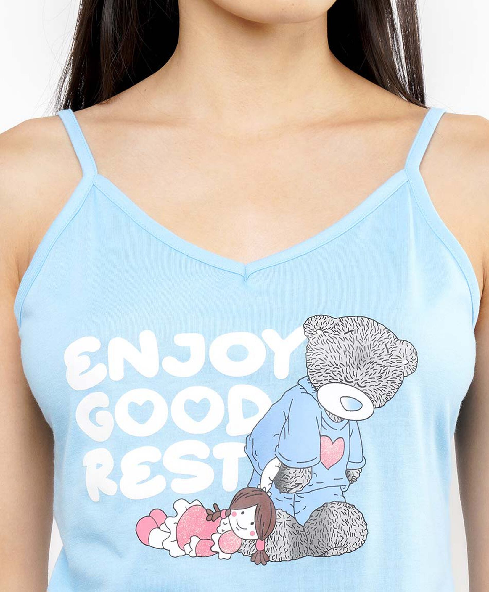 Pijama mujer short oso Pijama mujer short oso
