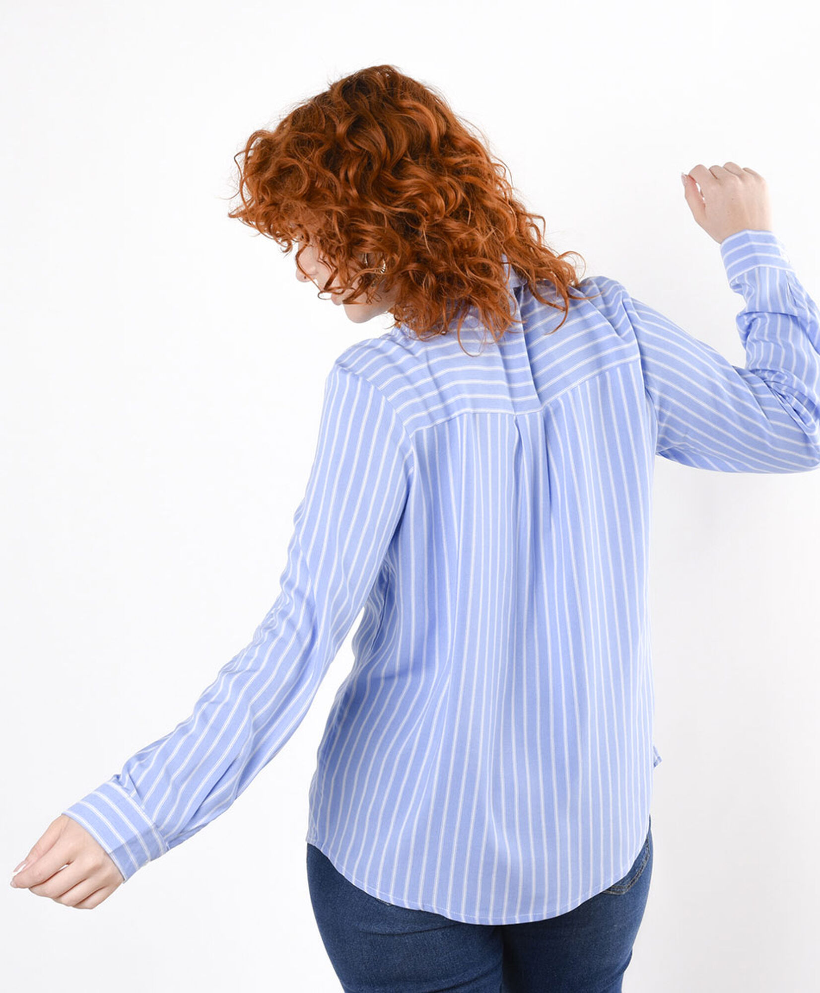 Blusa mujer líneas oso bordado Blusa mujer líneas oso bordado