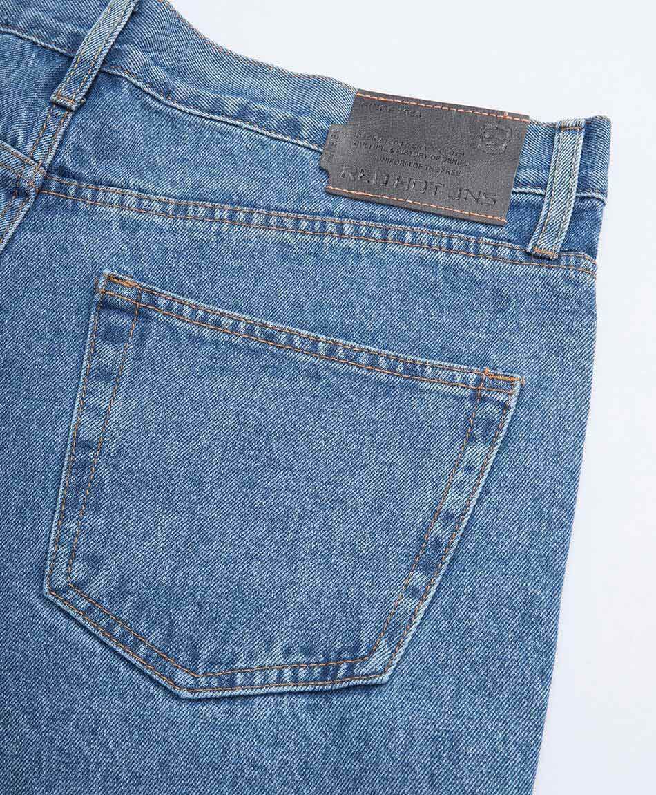Jeans hombre baggy blue pro