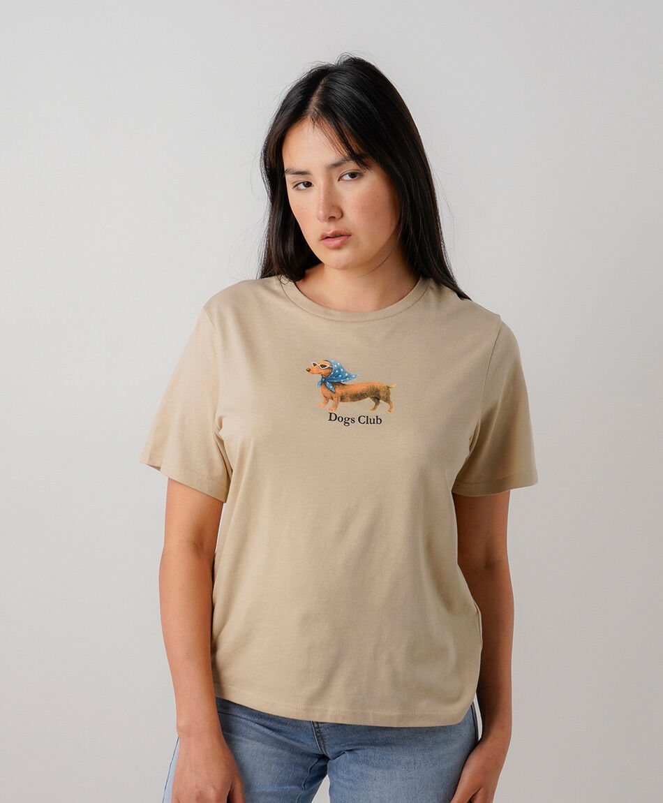 Polera mujer dogs club