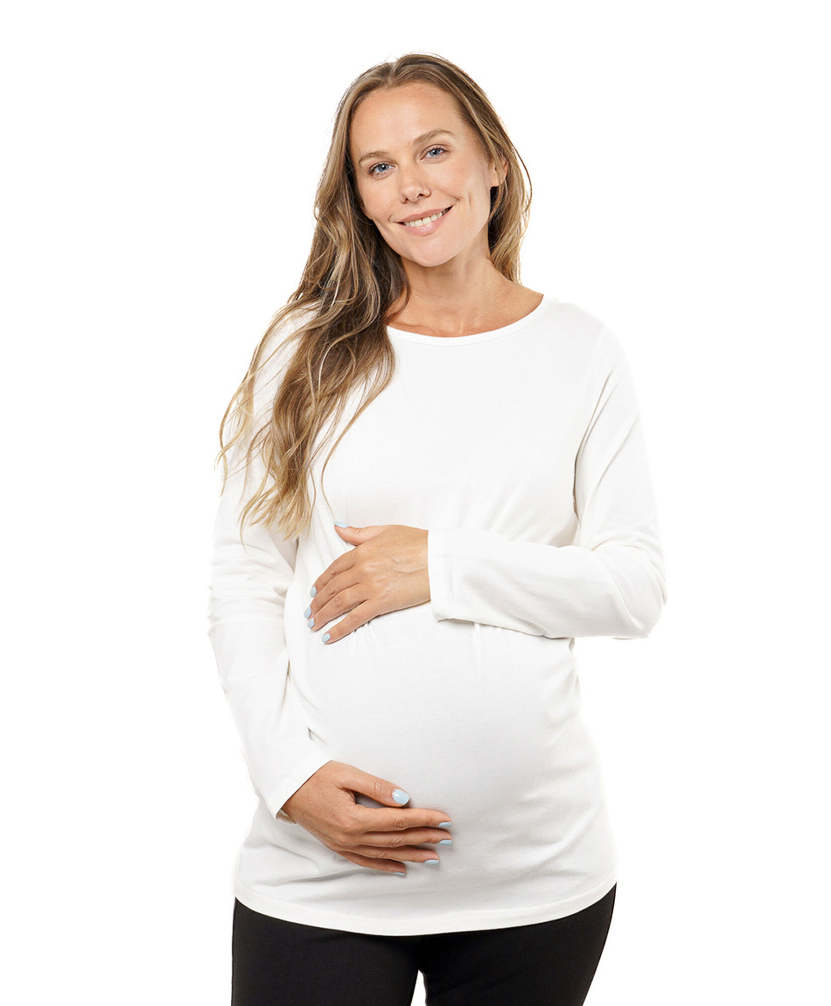Polera maternal blanca Polera maternal blanca