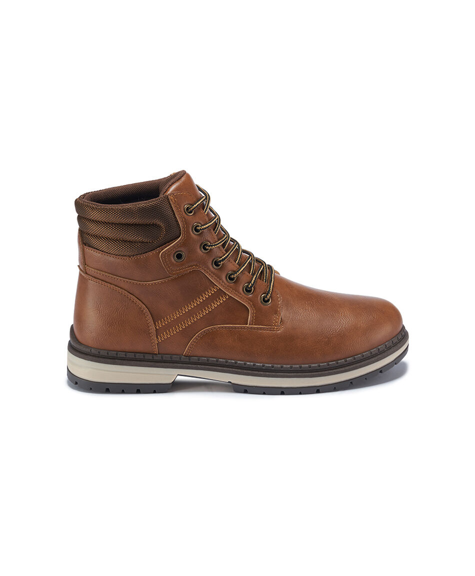 Bot&iacute;n hombre casual camel