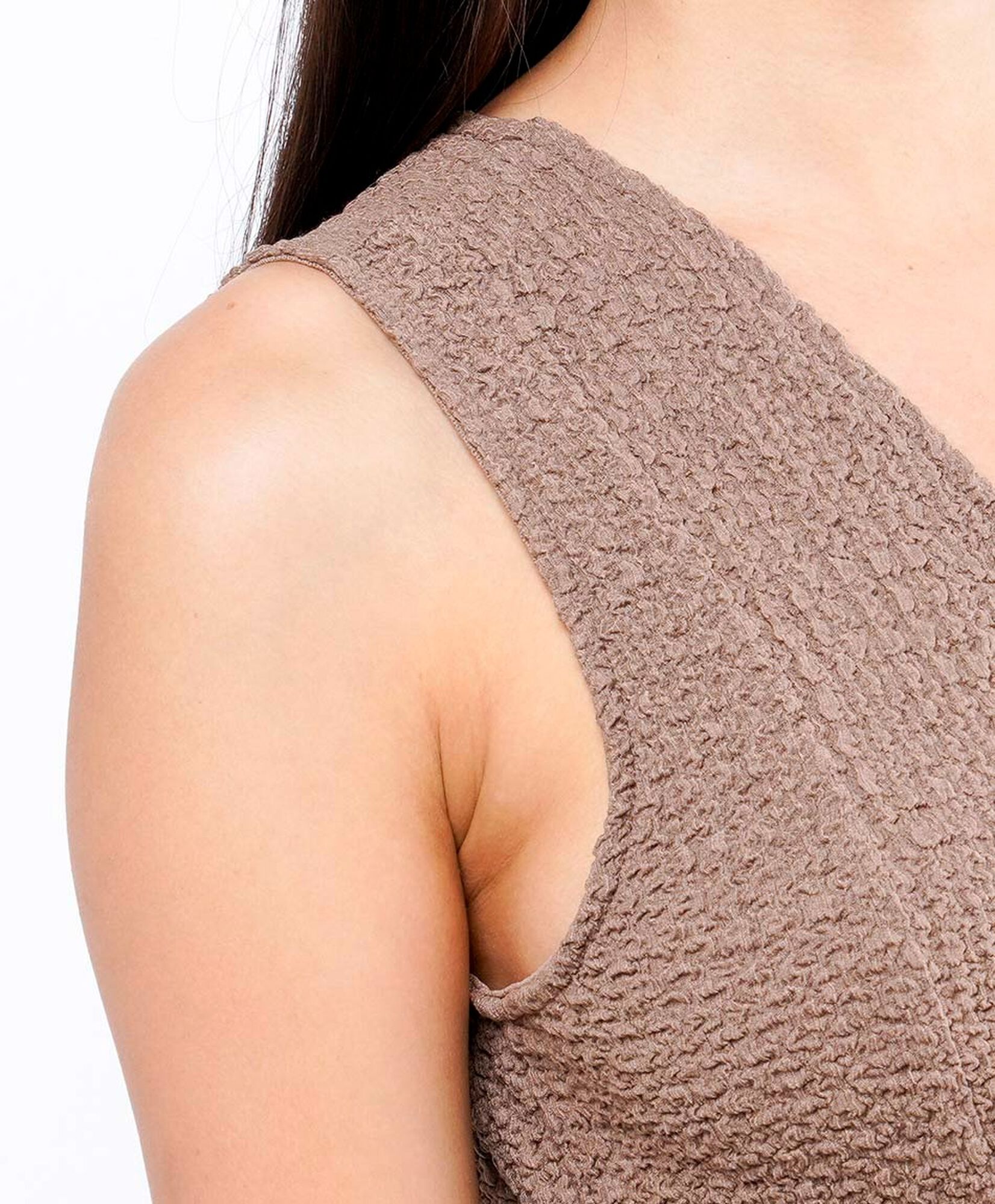 Blusa mujer textura cruzada Blusa mujer textura cruzada