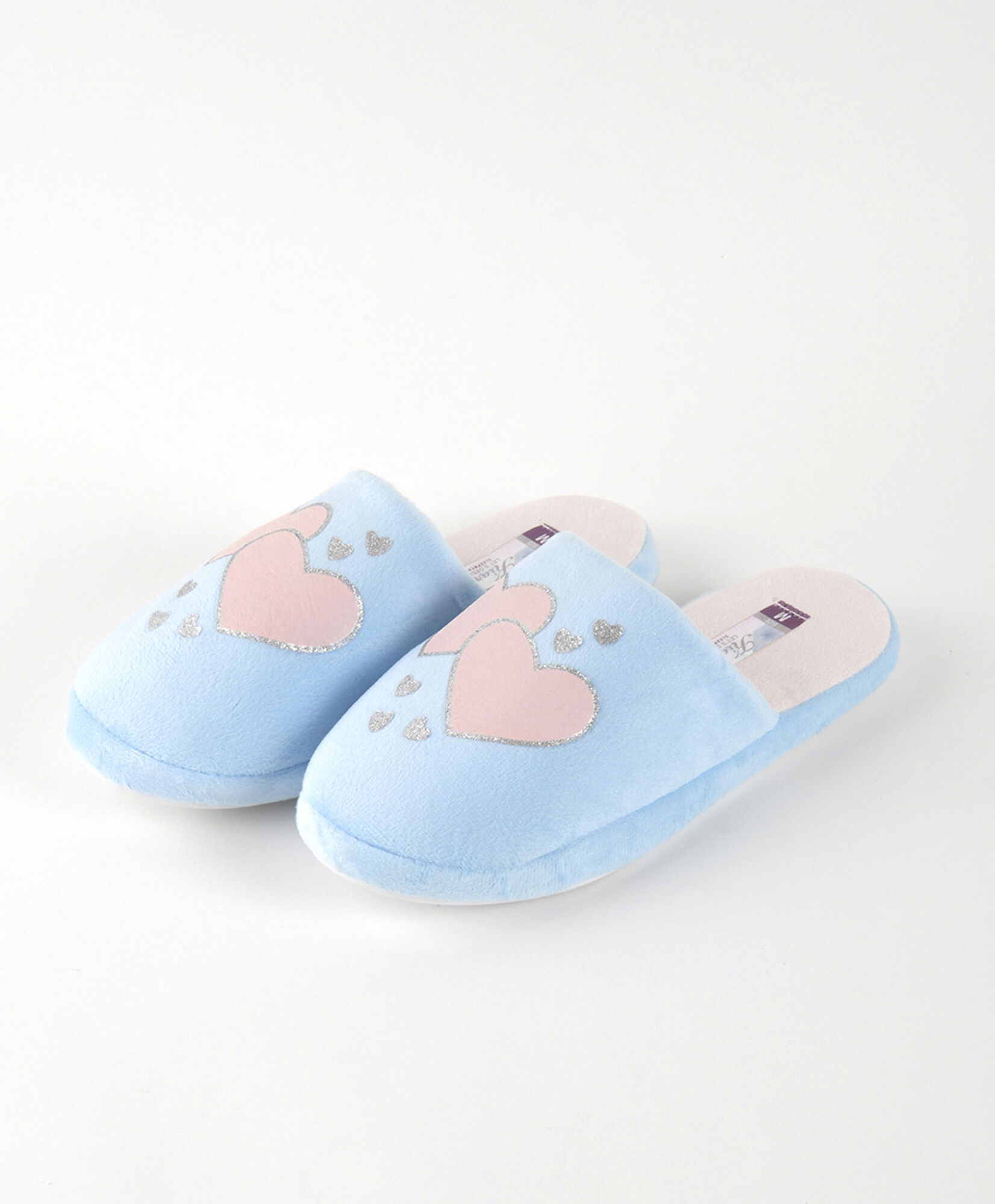 Pantufla mujer doble corazón Pantufla mujer doble corazón