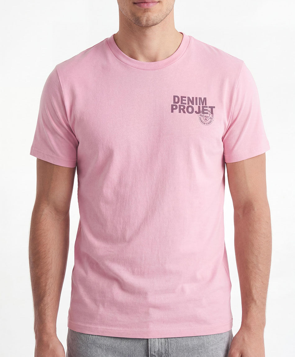 Polera hombre estampado denim project