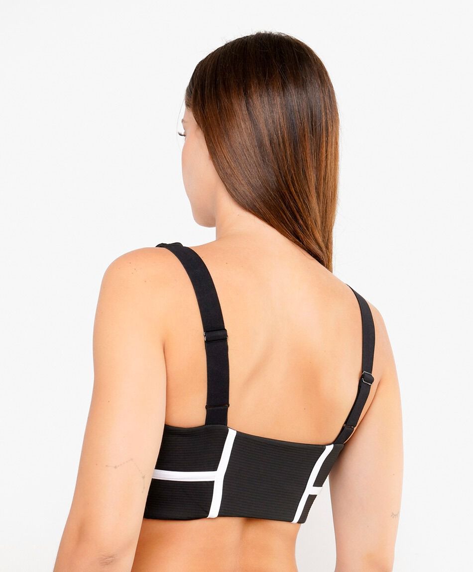 Peto deportivo mujer l&iacute;nea blanca