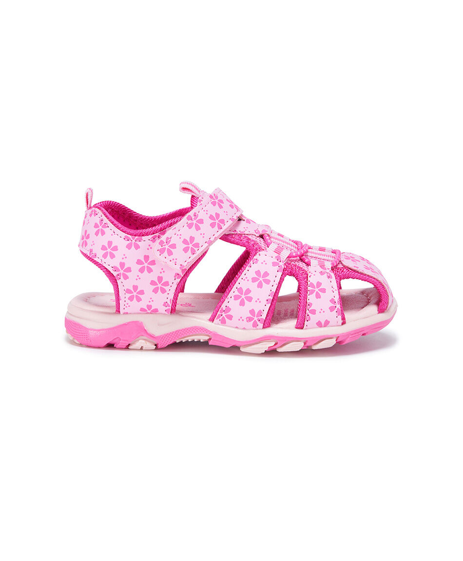 Sandalia infantil (20 a 25) outdoor florcitas