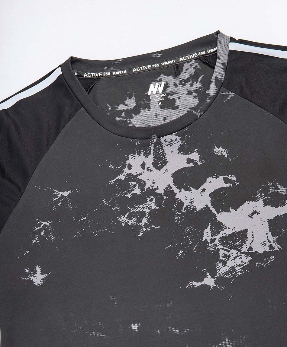Polera deportiva hombre train mix