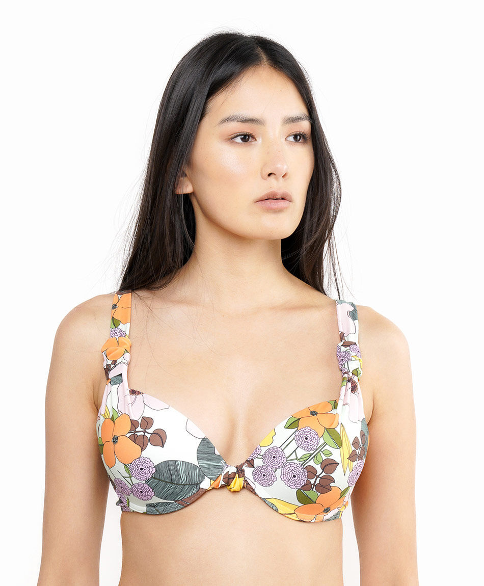 Bikini mujer floreado
