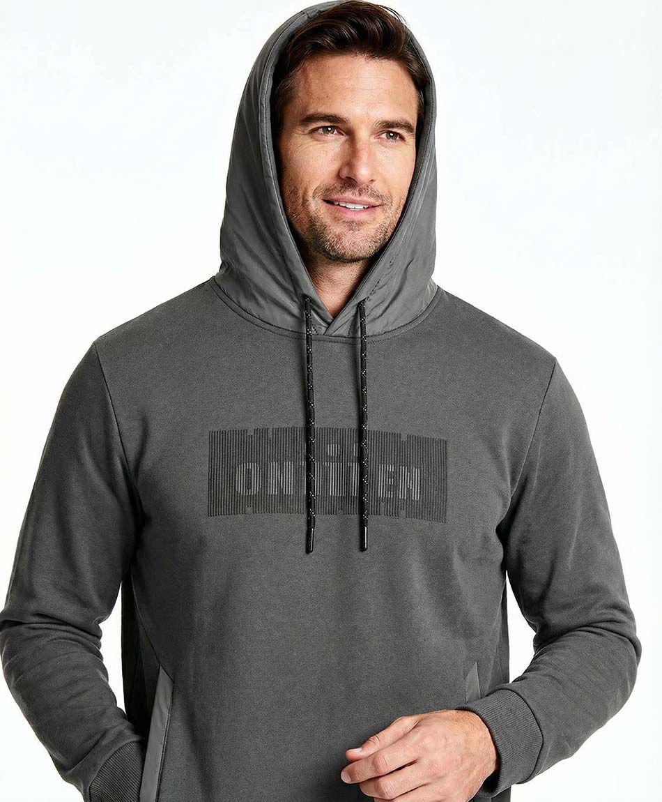 Poler&oacute;n hombre onmen gris