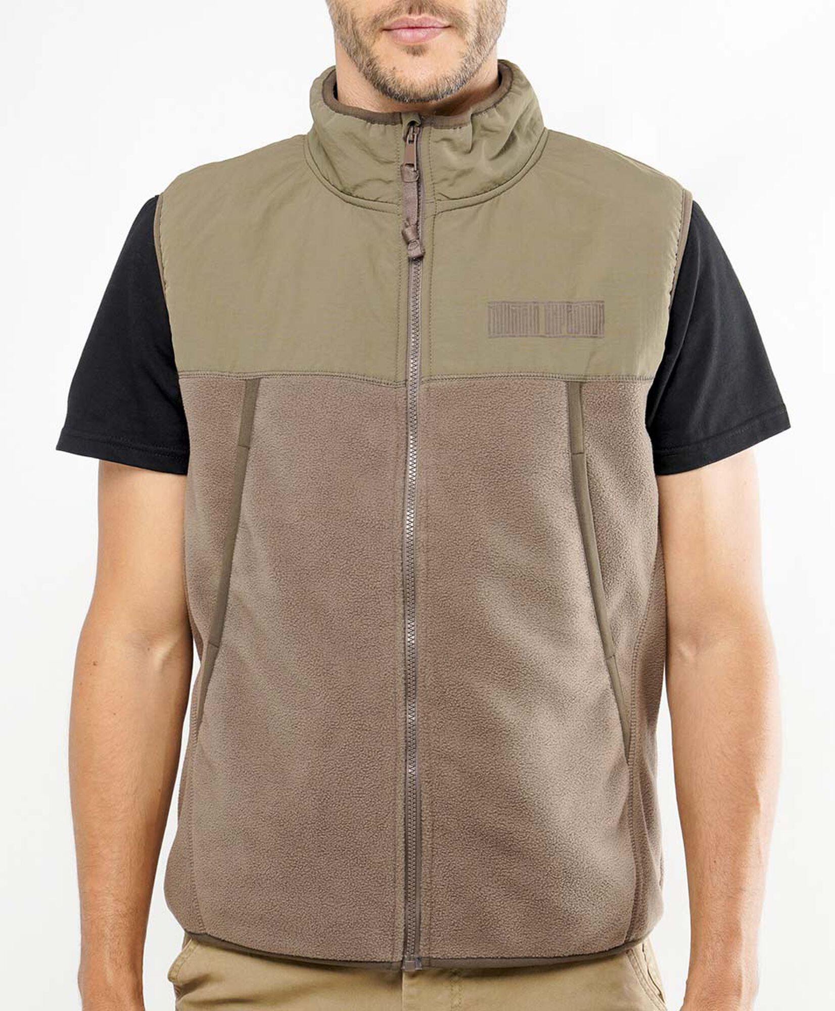 Polar hombre sin mangas maxi bolsillo Polar hombre sin mangas maxi bolsillo