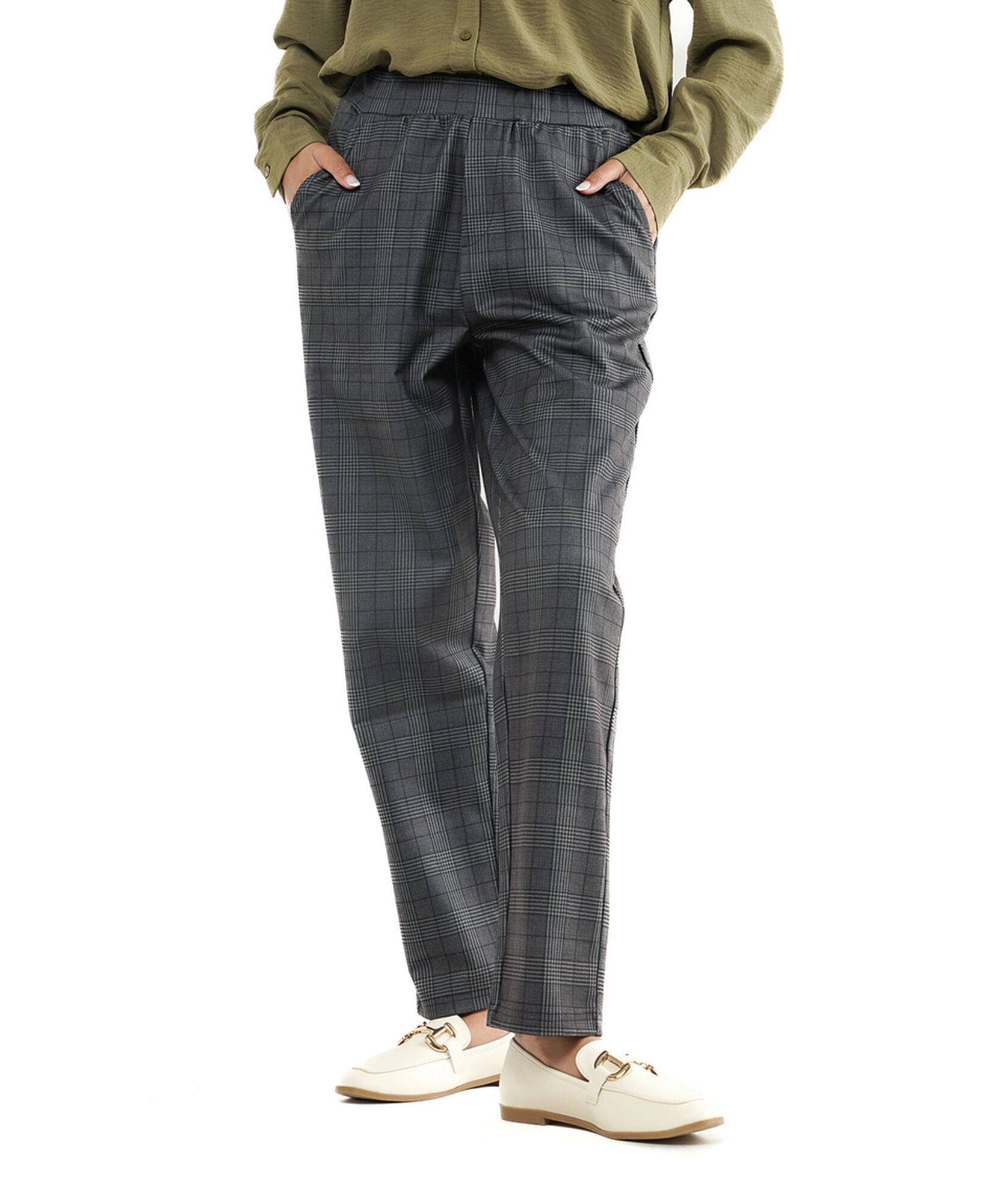 Pantalón mujer cuadrillé Pantalón mujer cuadrillé