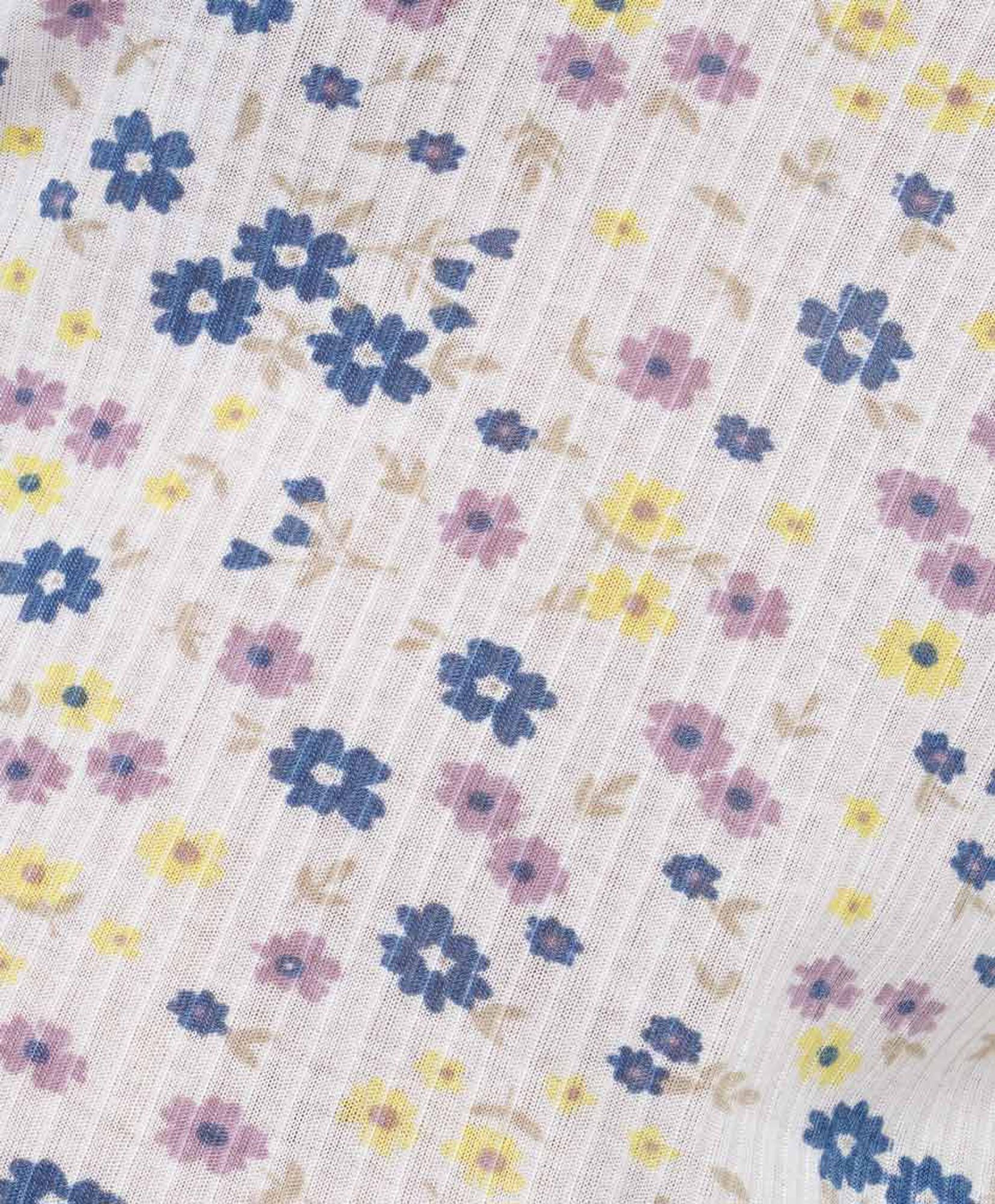 Pijama mujer capri flores colores Pijama mujer capri flores colores