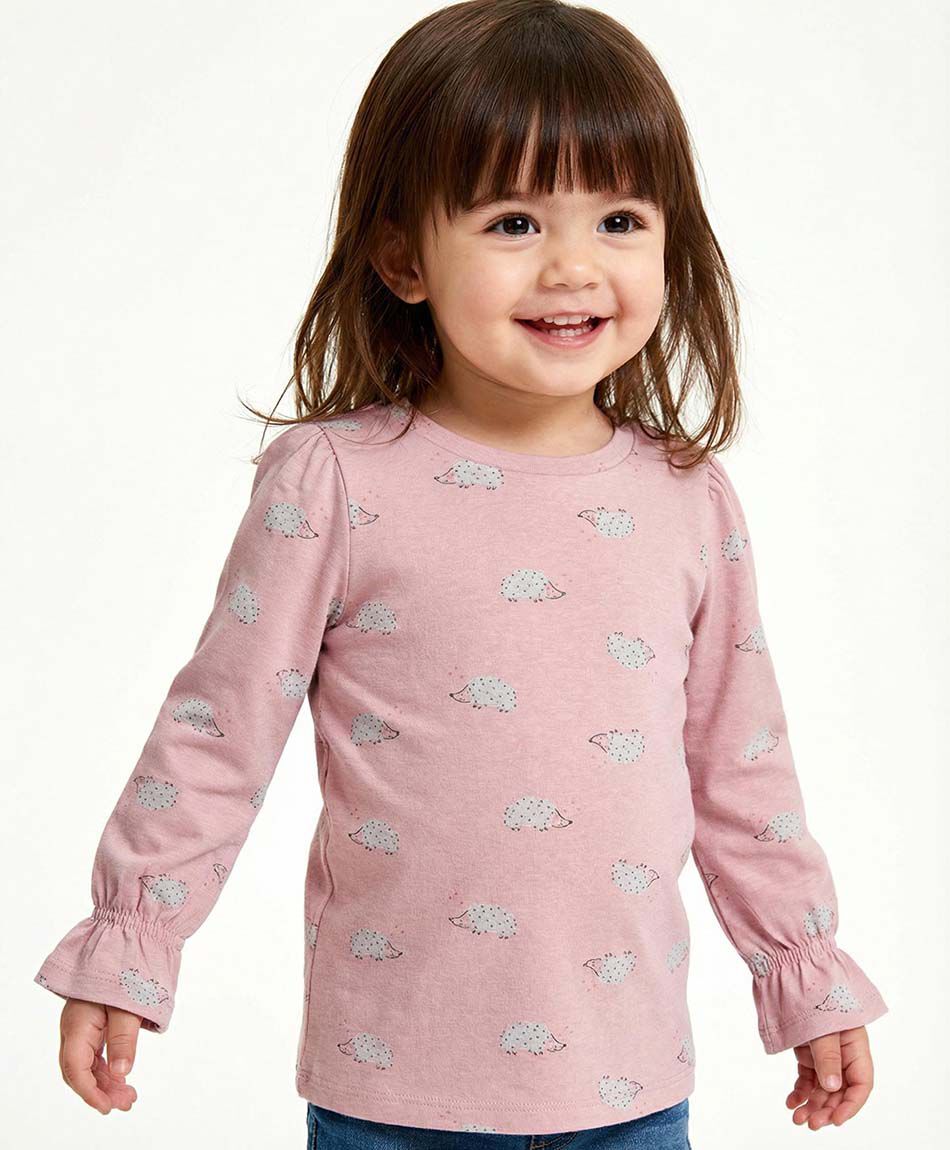 Polera beb&eacute; erizos