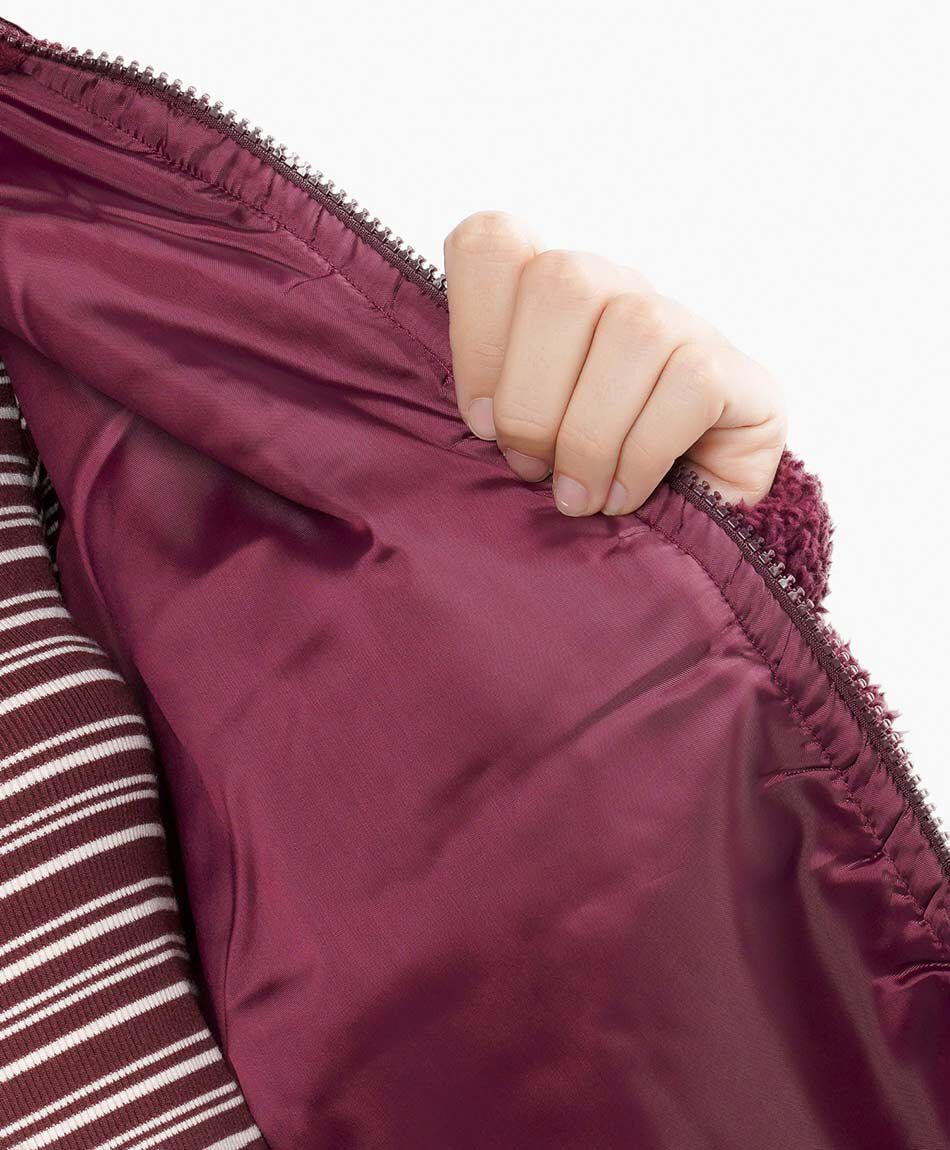 Polar mujer textura peluche suave