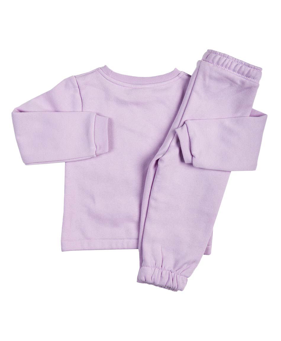 Set buzo beb&eacute; estampado frase