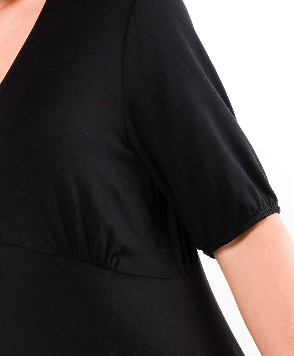 Vestido mujer cl&aacute;sico liso