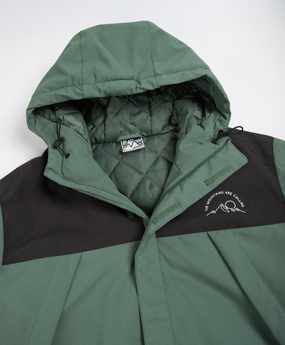 Chaqueta hombre outdoor pliegues