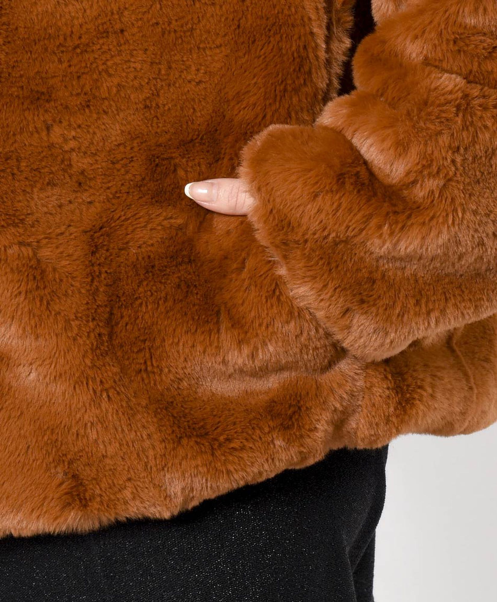 Chaqueta mujer pelitos oversize Chaqueta mujer pelitos oversize
