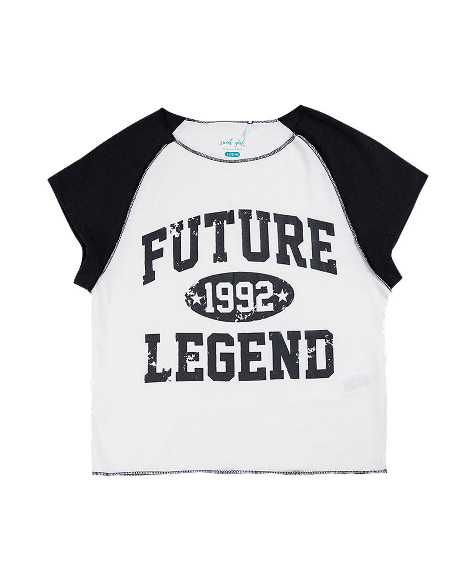 Polera ni&ntilde;a future legend negra