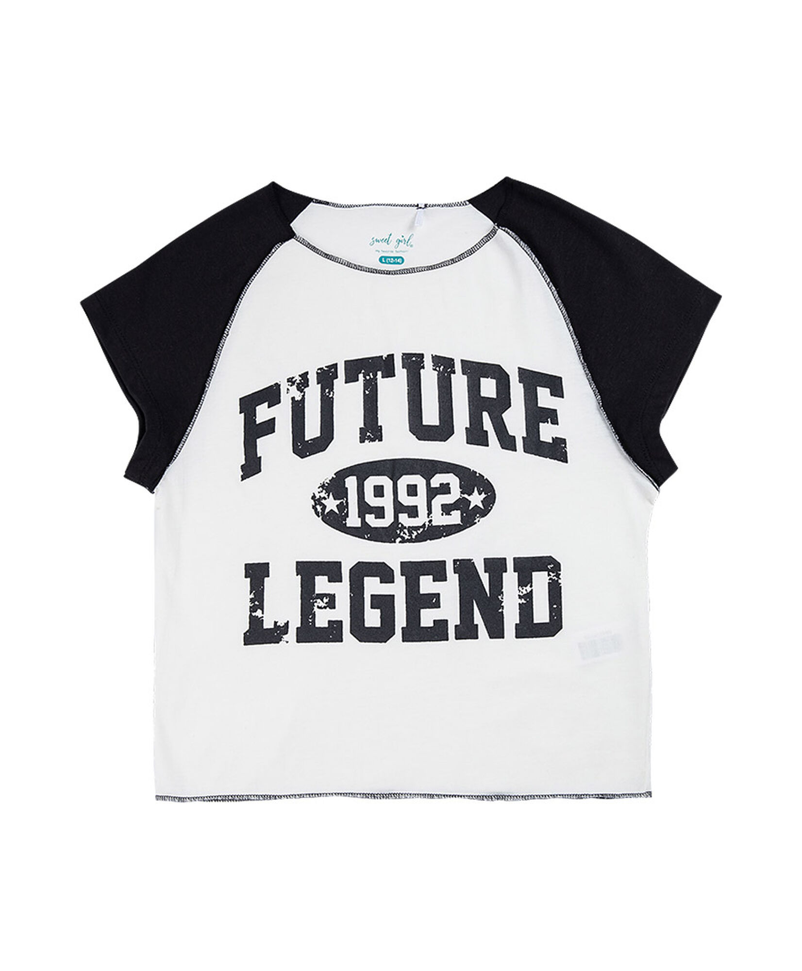 Polera niña future legend negra Polera niña future legend negra