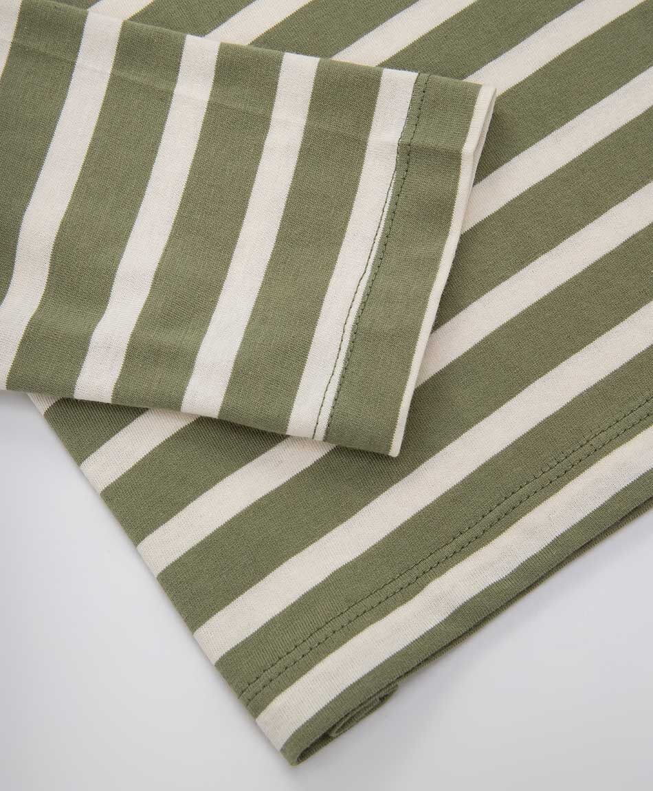 Polera mujer rayas bicolor