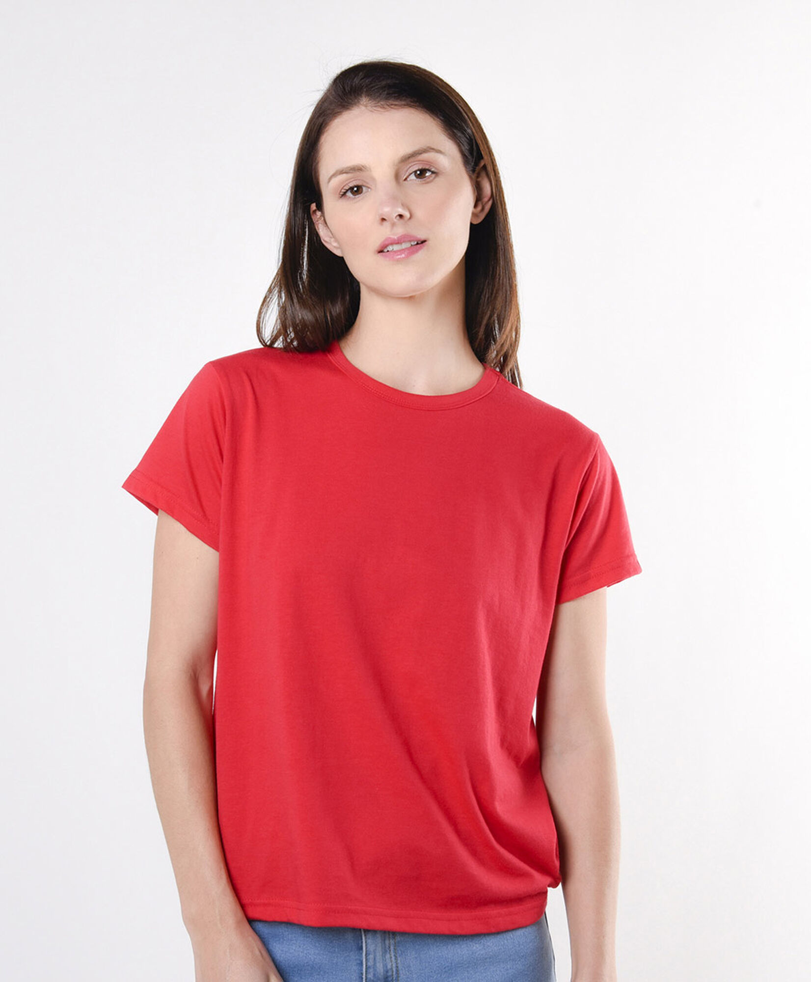 Polera mujer lisa básica colores Polera mujer lisa básica colores