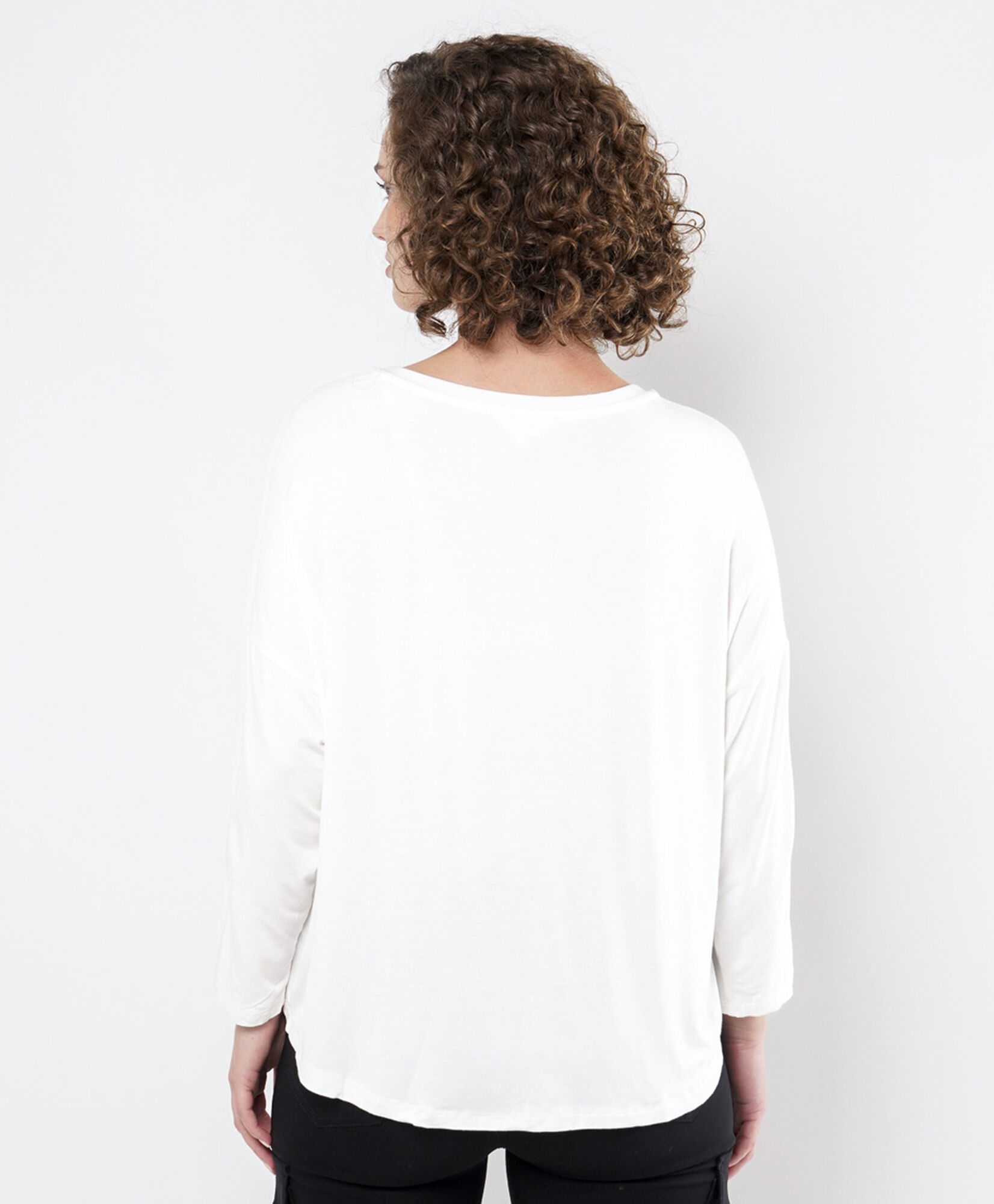 Polera mujer animal print plata Polera mujer animal print plata
