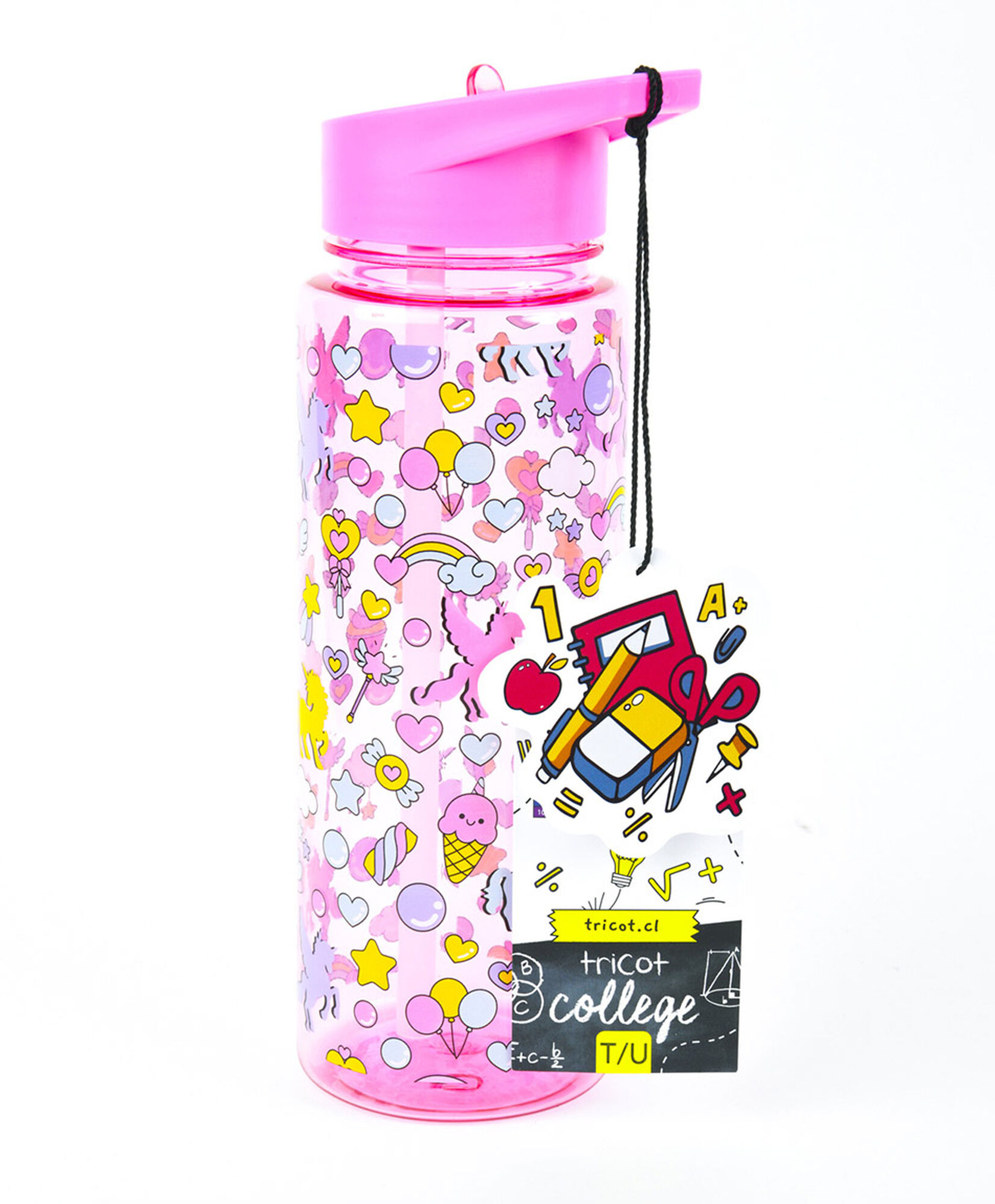 Botella escolar unicornio Botella escolar unicornio