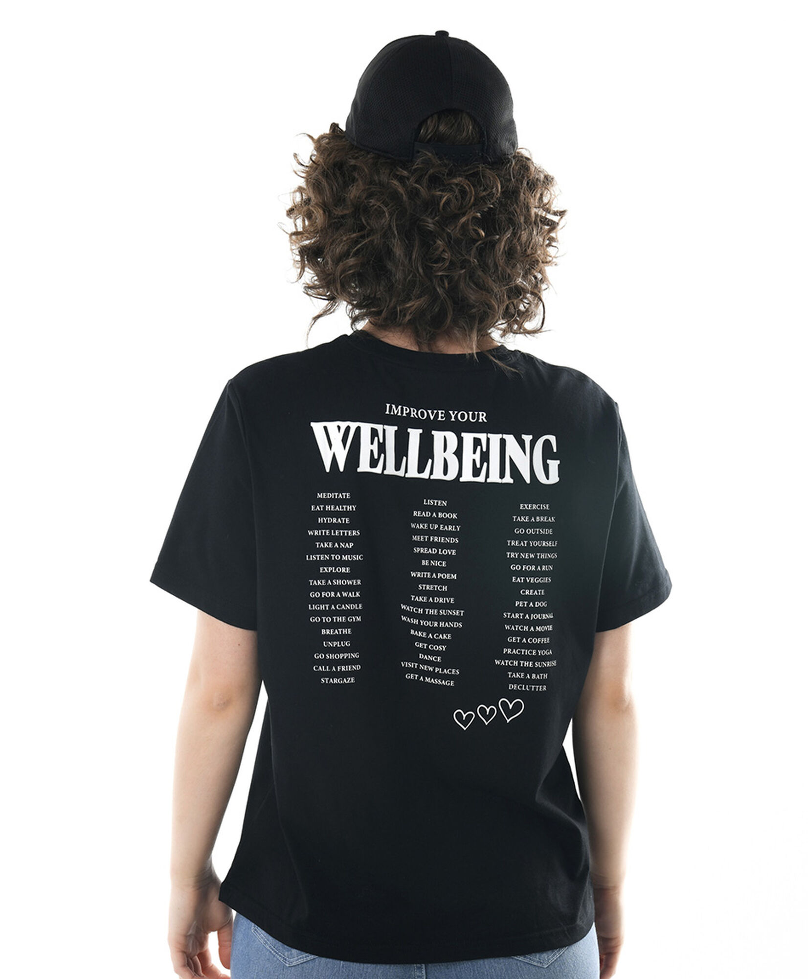 Polera mujer espalda estampada Polera mujer espalda estampada